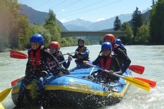 Wildwasserrafting